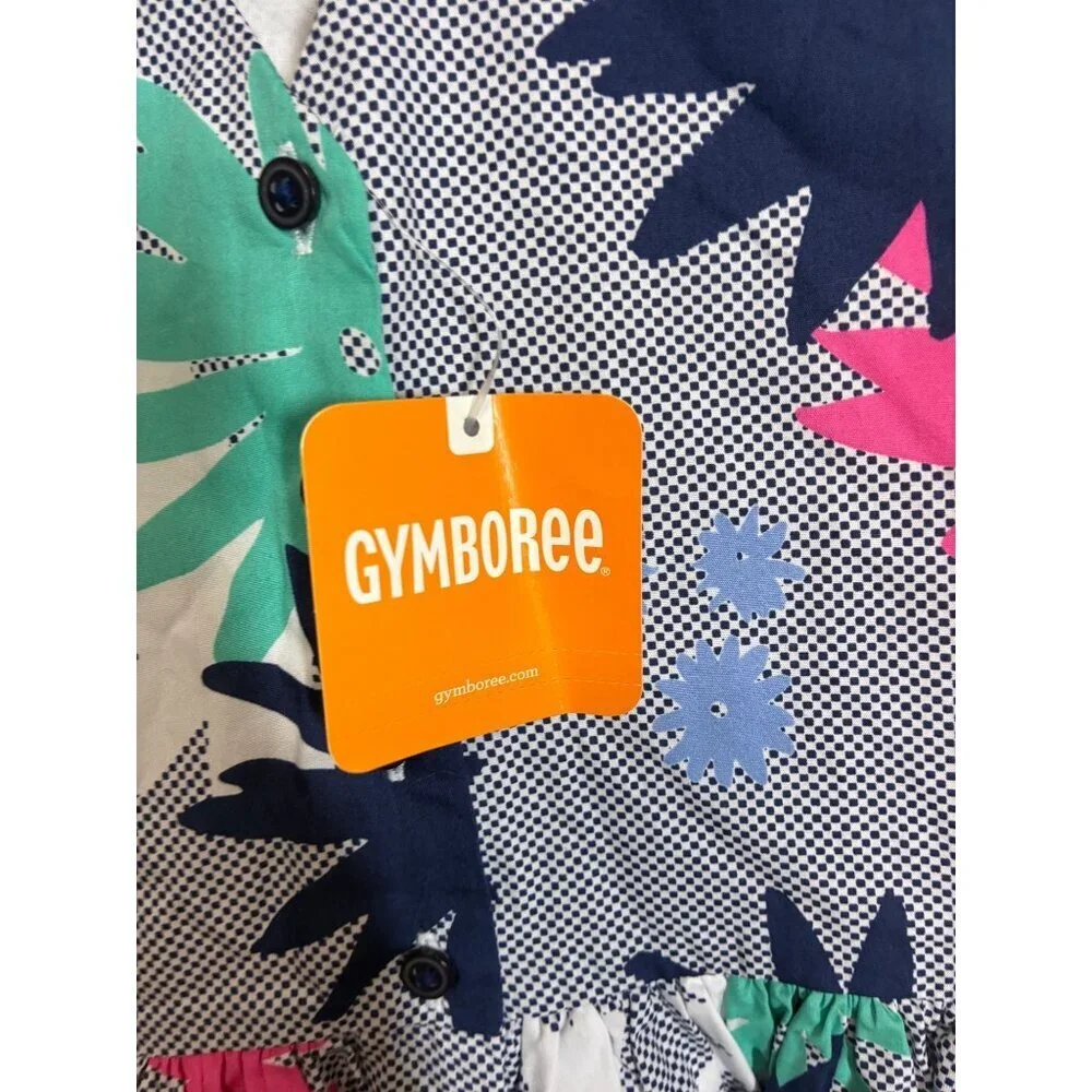 NWT Gymboree Dress Summer Church Party Casual Floral Boho Girls Size 8